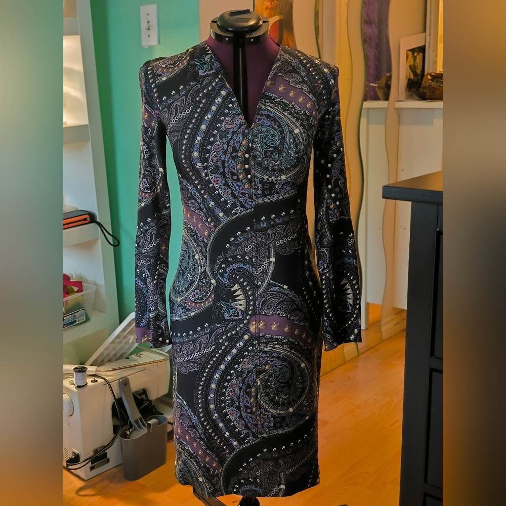 Etro Multicoloured Paisley Authentic Dress